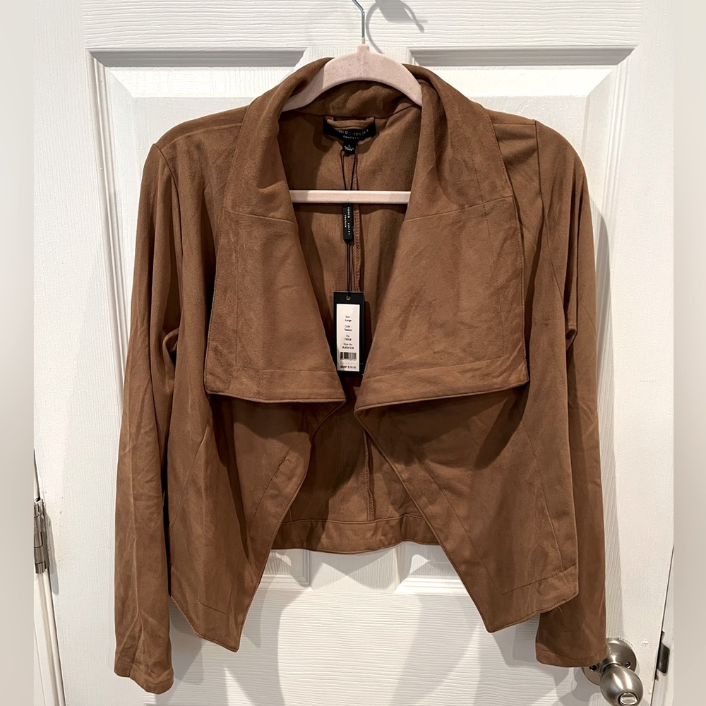 Romeo + Juliet Couture - Tobacco Suede Jacket